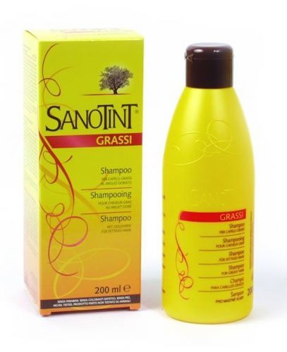 Sanotint ŠAMPON PRO MASTNÉ VLASY pH 5,5-6 200 ml