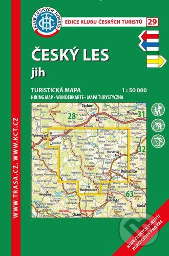 Český les - jih 1:50 000 - Klub českých turistů