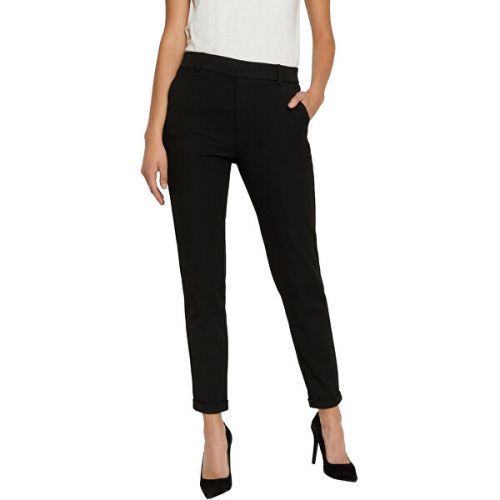 Vero Moda Dámské kalhoty VMMAYA Regular Fit 10225280 Black L/30