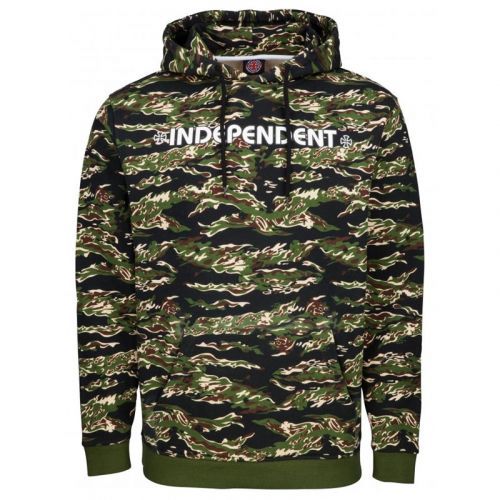 mikina INDEPENDENT - Bar Cross Hood Tiger Camo (TIGER CAMO) velikost: M