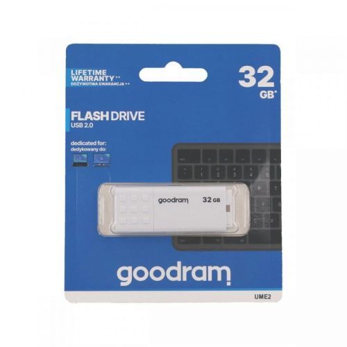 Flash disk GOODRAM UME2 32GB bílý 63405