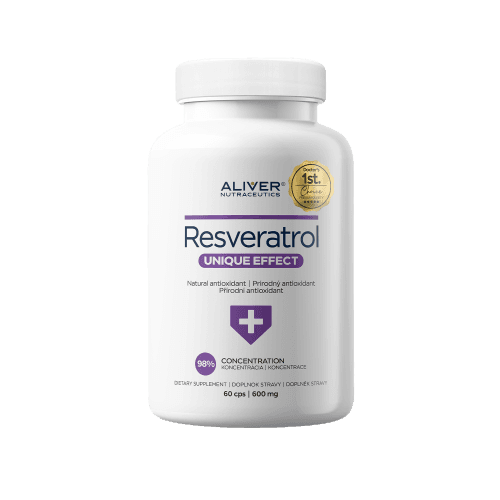 Aliver Nutraceutics  Doctor's 1st. choice Resveratrol 60 kapslí