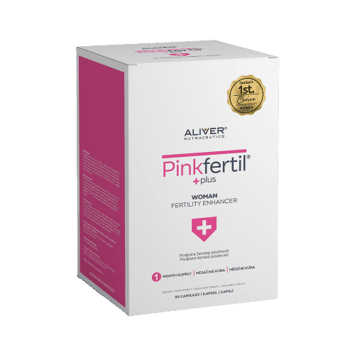 Aliver Nutraceutics  Pinkfertil plus - unique effect for women 90 kapslí