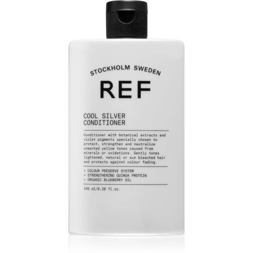 REF Cool Silver Conditioner hydratační kondicionér neutralizující žluté tóny 245 ml