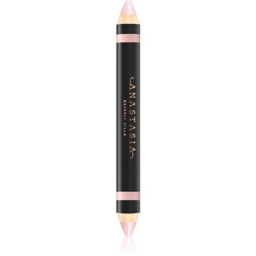 Anastasia Beverly Hills Highlighting Duo Pencil rozjasňující tužka pod obočí odstín Matte Camille/Sand Shimmer 4,8 g