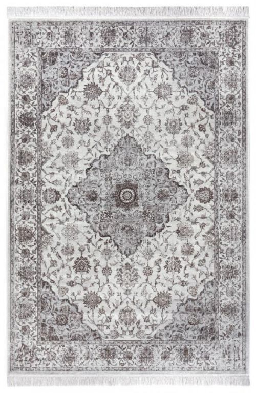 ELLE Decoration koberce Kusový koberec Ghazni 105040 Grey Cream - 95x140 cm Šedá