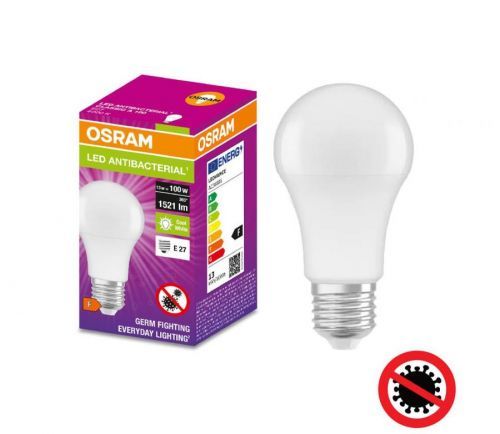 Osram LED Antibakteriální žárovka A100 E27/13W/230V 4000K