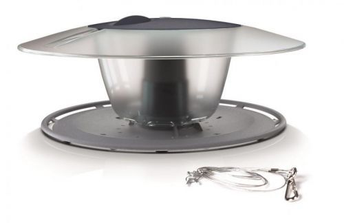 PROSPERPLAST Ptačí budka krmítko plast automatické ¤30x12.2cm BIRYFEED šedá
