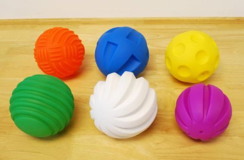 TickiT Smyslové úchopové míče 6ks / Tactile Ball PK 6