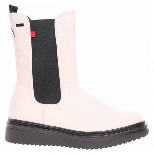 Ecco Dámské polokozačky s.Oliver 5-25405-27 cream 22601192