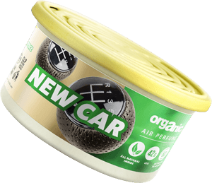 Vůně do auta Organic plechovka s víčkem New Car 42 g