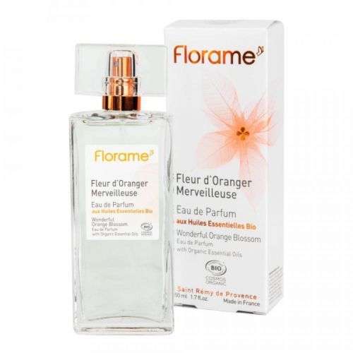 Parfémová voda přírodní FLEUR D'ORANGER MERVEILLEUS — nádherný květ pomeranče 50 ml BIO FLORAME