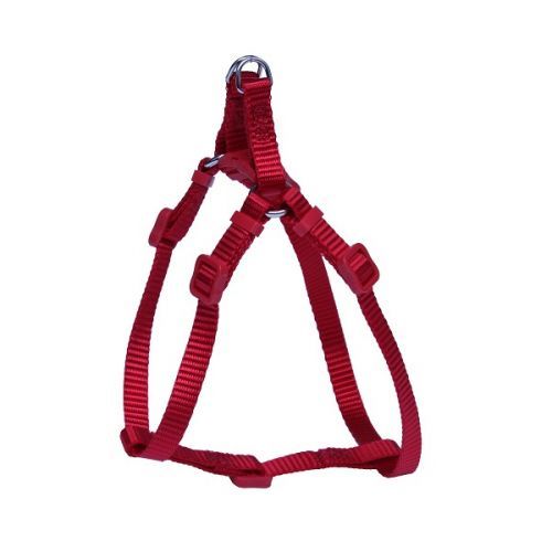 Postroj BaF nylon červený 1,5x32-46cm