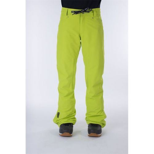 kalhoty NIKITA - Cedar Slim Pant Lime (LIM) velikost: M