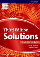 Solutions: Pre-Intermediate: Student's Book A Units 1-3 - Leading the way to success (Davies Paul)(Paperback / softback)