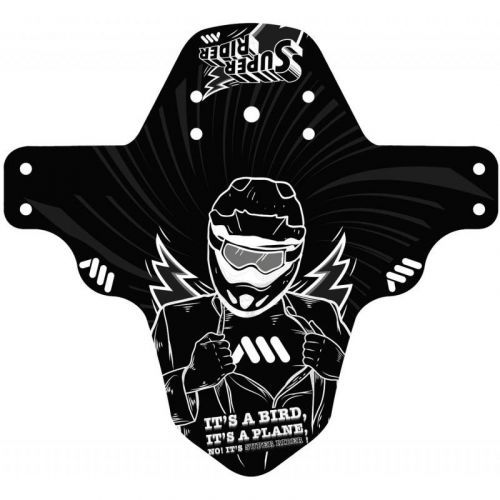 Blatník AMS MudGuard - Super Rider černo-bílá