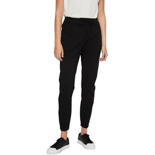 Vero Moda Dámské kalhoty VMEVA Relaxed Fit 10197909 Black L/30