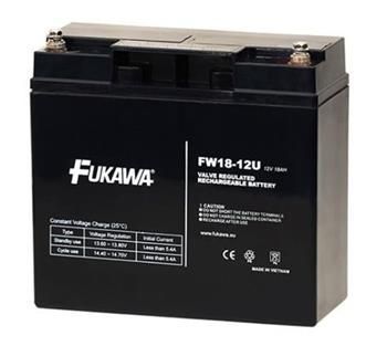 Baterie - FUKAWA FW 18-12 U (12V/18Ah - M5) SLA baterie, životnost 5let