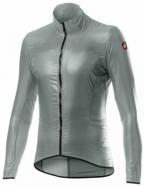 Castelli Aria Shell Jacket Sliver Gray L