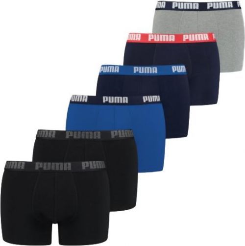 Boxerky Puma  Basic Boxer 6er Pack F002