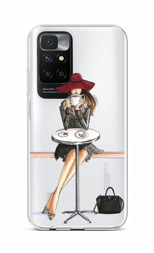 Kryt TopQ Xiaomi Redmi 10 silikon Lady 6 66571