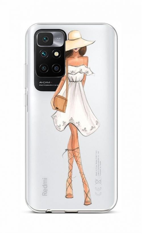 Kryt TopQ Xiaomi Redmi 10 silikon Lady 5 66568