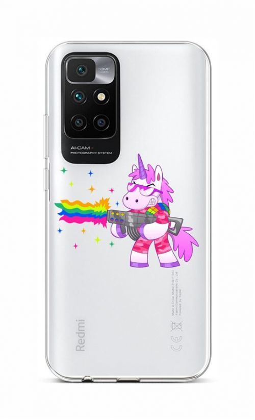 Kryt TopQ Xiaomi Redmi 10 silikon Rainbow Gun 66562