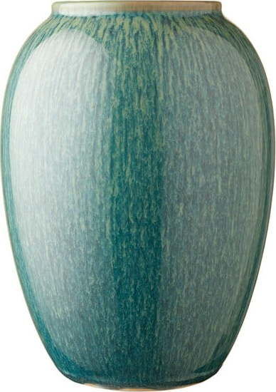 Zelená kameninová váza Bitz Pottery