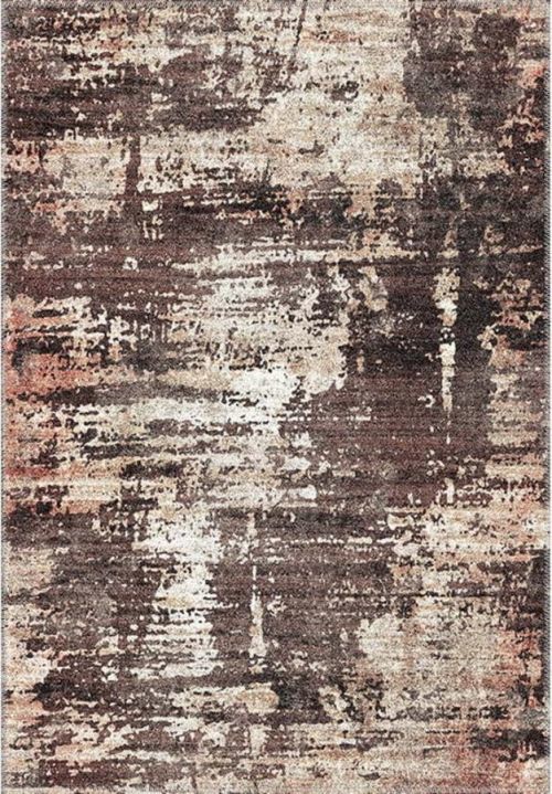 Hnědý koberec Vitaus Louis, 80 x 150 cm