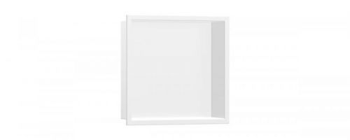 Polička Hansgrohe XtraStoris Original s rámem matná bílá 56061700