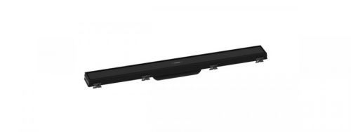 Sprchový žlab Hansgrohe RainDrain Match 65,5 cm nerez matná černá mat 56037670