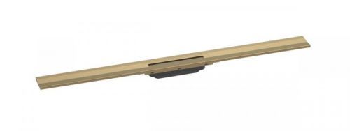 Sprchový žlab Hansgrohe RainDrain Flex 100 cm nerez kartáčovaný bronz 56053140