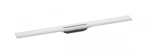 Sprchový žlab Hansgrohe RainDrain Flex 100 cm nerez matná bílá mat 56053700