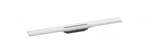 Sprchový žlab Hansgrohe RainDrain Flex 80 cm nerez matná bílá mat 56051700