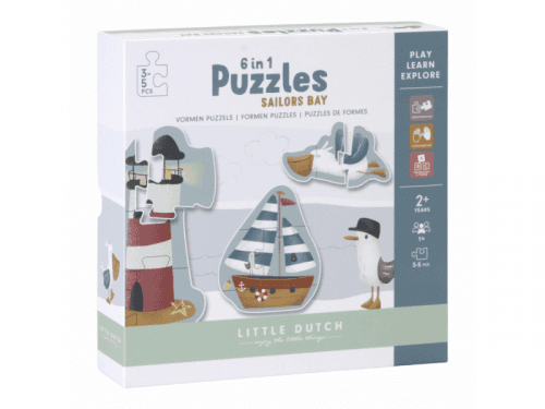 Little Dutch Puzzle 6v1 - námořnický záliv