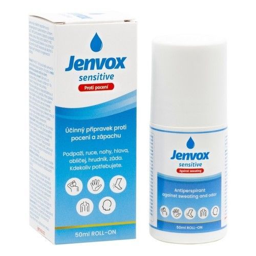 Jenvox Sensitive pocení a zápach roll-on 50ml