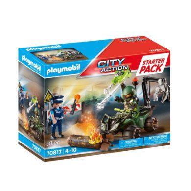 PLAYMOBIL ® Starter Pack Policejní výcvik v nebezpečí