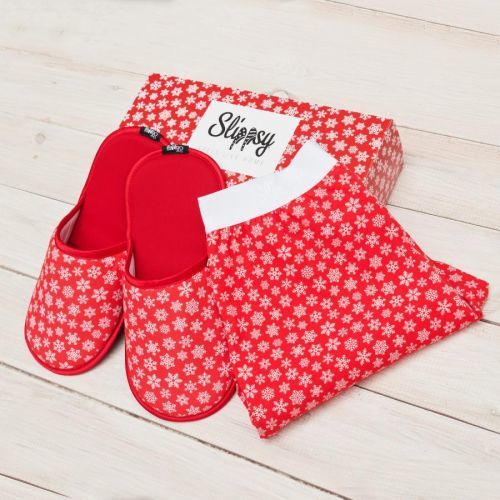 Slippsy Red girl loungewear set
