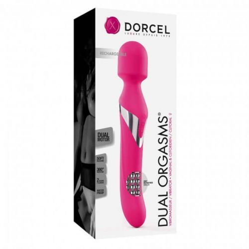 DORCEL DUAL ORGASMS STIMULATOR DOUBLE MOTEURS PINK