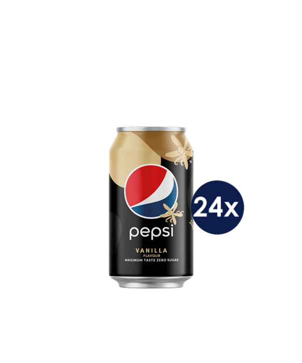 Pepsi Vanilka 0,33 l - 24 ks/balení