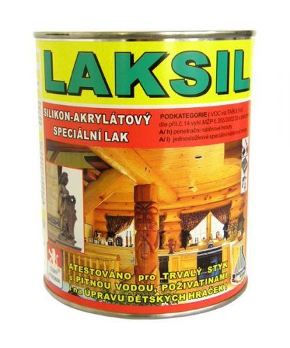 Laksil bezbarvý lak lesklý 3,5 Kg + Dárek zdarma Valea hygienický čistič na ruce 30 ml v hodnotě 68 Kč