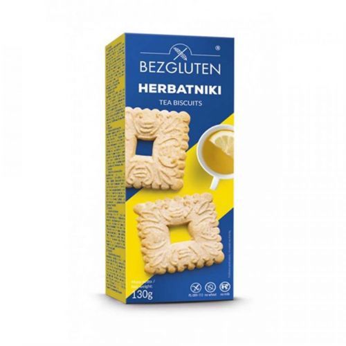 BEZGLUTEN Sušenky čajové bez lepku 130 g