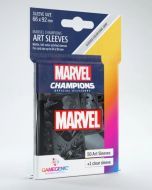 Gamegenic Marvel Champions Art Sleeves: Marvel Black (50+1)