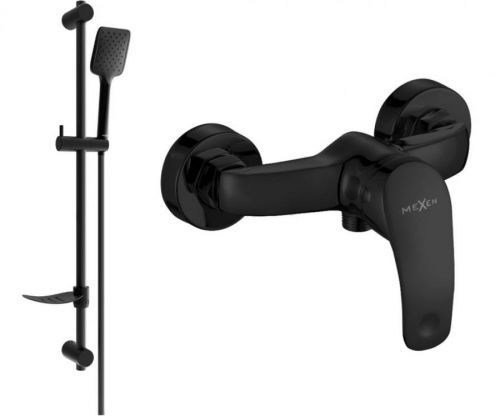 MEXEN/S Fabia DF62 sprchová baterie s příslušenstvím, czarn 74654DF62-70
