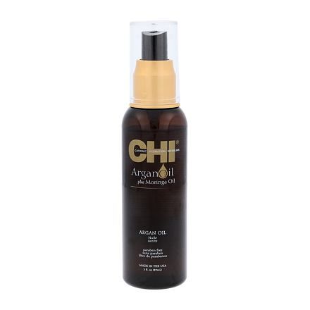 Farouk Systems CHI Argan Oil Plus Moringa Oil hydratační olej pro hedvábné vlasy 89 ml pro ženy