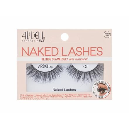 Ardell Naked Lashes 431 umělé řasy pro přirozený vzhled 1 ks odstín Black