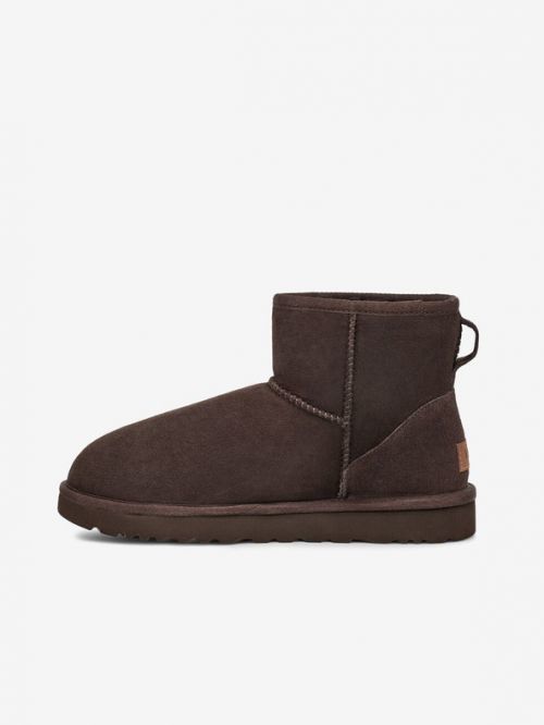 UGG Classic Mini II Kotníková obuv Hnědá