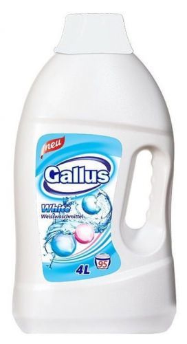 Gallus Prací gel, WHITE, 4L, 95 dávek