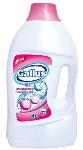 Gallus Prací gel, SENSITIVE, 4L, 95 dávek