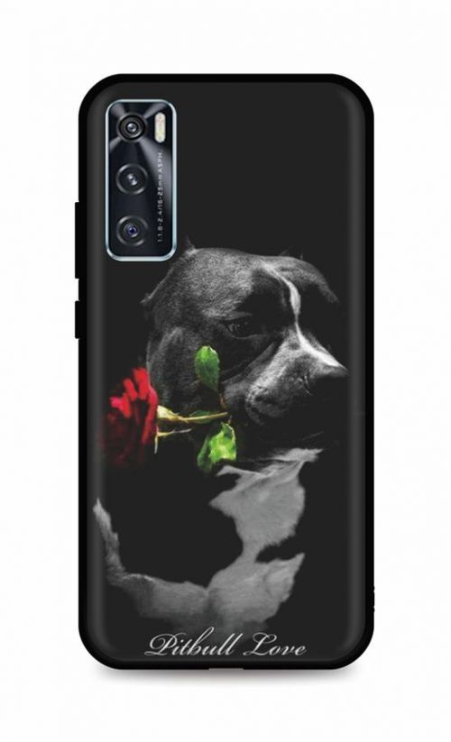 Kryt TopQ Vivo Y70 silikon Pitbull Love 67246